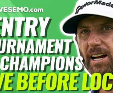 PGA DFS LINEUPS: SENTRY TOURNAMENT OF CHAMPIONS LIVE BEFORE LOCK DRAFTKINGS FANTASY GOLF PICKS