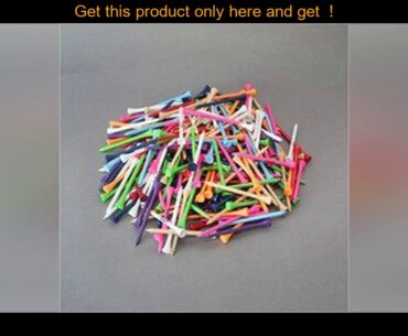 top Wood Golf Tees 83mm/70mm/54mm/42mm 100PCS  All Colors