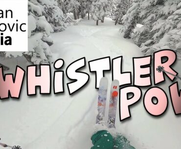 UNREAL POWDER SKIING AT WHISTLER | BEST DAY OF THE SEASON?! | SZM