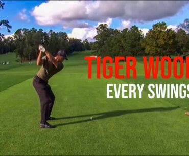 Watch Tiger Woods Every Golf Swings From 2020 Masters Round 1