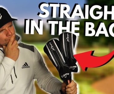 STRAIGHT IN MY GOLF BAG!? 2021 CALLAWAY APEX HYBRID'S!