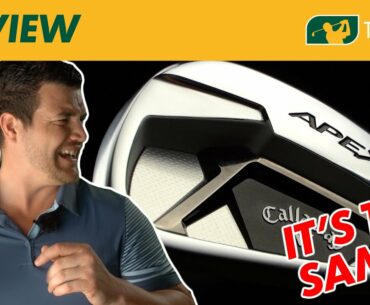 Exactly the SAME?! | Callaway APEX Irons 2021
