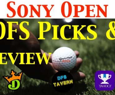 Sony Open PGA DFS DraftKings Fantasy Picks & Preview 2021 - Putting Green