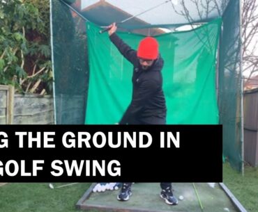 USING THE GROUND IN THE GOLF SWING