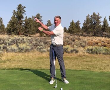 Golf Swing Takeaway and Golf Training Aid/WristBit Golf Band