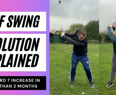 Golf shot - 2 months = 50+ yard 7 iron!