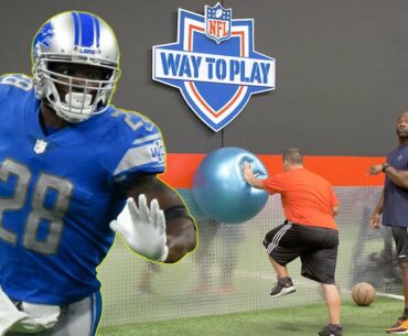 How to Develop a Stiff Arm & Play like Adrian Peterson | Way to Play