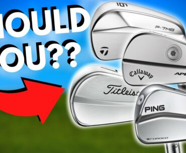 Should Single Figure Handicap Golfers Use BLADES!?