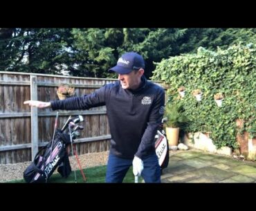 GOLF Backswing "Takeaway & Wrist hinge"