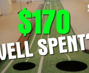 $170 WELL SPENT?? PERFECT PUTTING PRACTICE MAT REVIEW!!