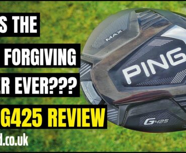 IS THIS THE MOST FORGIVING DRIVER EVER??? - PING G425 review