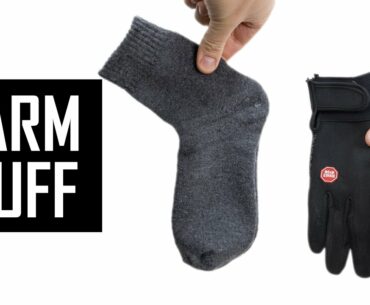 Quality merino socks and softshell gloves from AliExpress