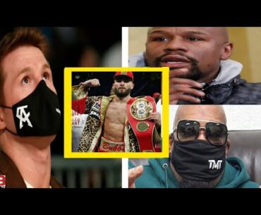 WE HAVE THE BLUEPRINT FOR CALEB PLANT TO BEAT CANELO ALVAREZ SAYS FLOYD MAYWEATHER & LEONARD ELLERBE