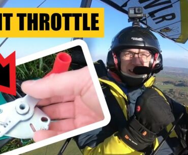 Microlight SPLIT throttle - My own design