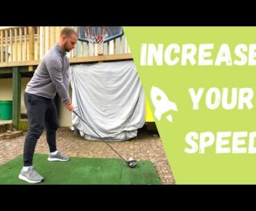 5 WAYS TO INCREASE YOUR SPEED | Hit longer drives!