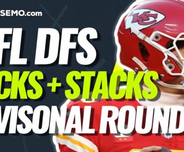 NFL DFS PLAYOFFS PICKS: DIVISIONAL ROUND DRAFTKINGS & FANDUEL TOP TARGETS & STACKS 1/13/21