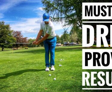 A MUST USE GOLF DRILL - Proven Short Game Results!
