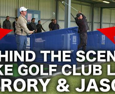 BEHIND THE SCENES AT NIKE GOLF CLUB LDN - Ft RORY & JASON