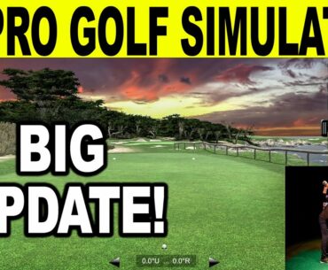 GOLF SIMULATOR SOFTWARE REVIEW - GSPRO / SGT (BIG UPDATE + DEMO)