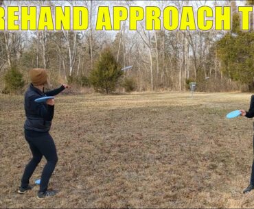 Putter forehand approach tips | Disc golf