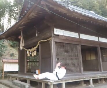 Andre Bertel Kangeiko: Basic Karate Training in the cold (January 11th, 2021).