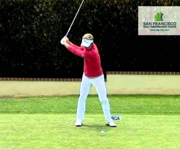 World No.1 Luke Donald Driver Golf Swing 2012