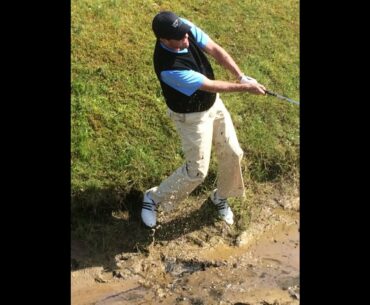 Galway Bay in action, on and off the course