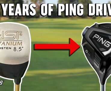 PING Drivers Comparison Old vs. New | 20 Years of PING Driver Technology