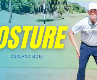 GOLF TIP | How To Get PROPER POSTURE In Golf