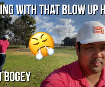 Playing Through a Blow Up Hole (Santa Teresa Golf Club) - 18 Holes