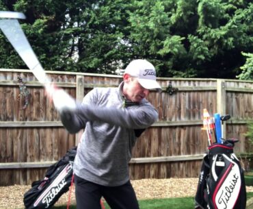 GOLF Backswing & 1st move in downswing