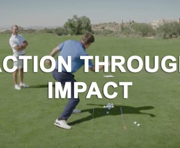 Nick Faldo Shows You How To Improve Your Action Through Impact