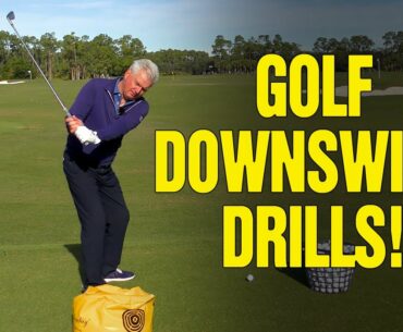 My 3 BEST Golf Downswing Drills [FIX YOUR SWING FAULTS!!]