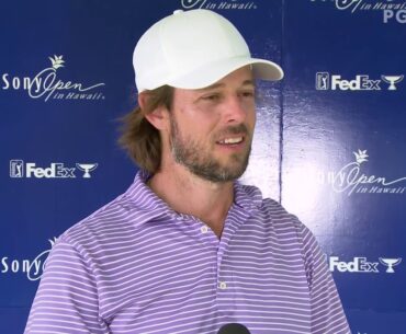 Aaron Baddeley: Thursday Flash Interview 2021 Sony Open in Hawaii