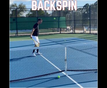 How to create Backspin on the Volley