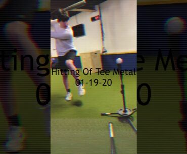 Hitting Off Tee 01/09/20 (metal)