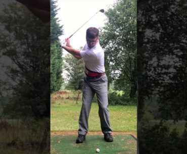 HOW TO CONTROL YOUR WEDGE DISTANCES & CREATE BACKSPIN (WAIT FOR IT..) - PART 1 #short