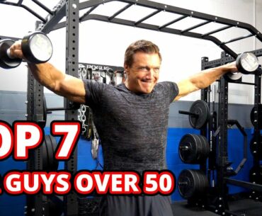TOP 7 Dumbbell Exercises for Guys Over 50 (Time to Man Up!)