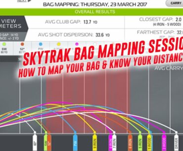 Skytrak Bag Mapping Session - Know Your Distances & Map Your Bag