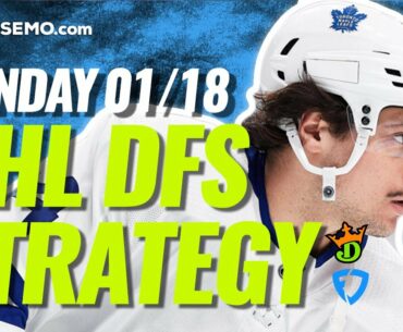 NHL DFS PICKS: DRAFTKINGS & FANDUEL DAILY FANTASY HOCKEY STRATEGY | MONDAY 1/18/21