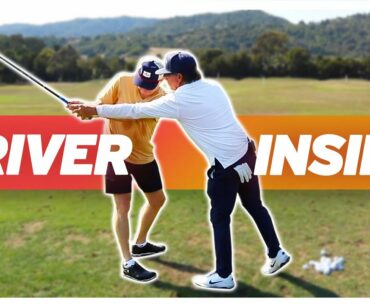 Golf Inside Out Swing - Driver Lesson