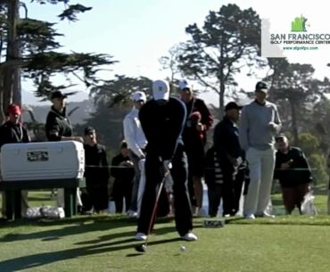 Tiger Woods Driver FO Golf Swing 2012 US Open