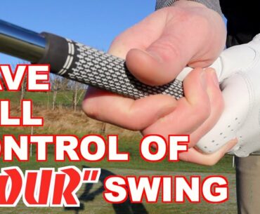 CONTROL THE HANDS NOT THE CLUB