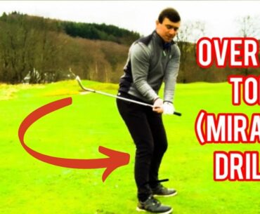 STOP YOUR OVER THE TOP GOLF SWING- MIRACLE DRILL