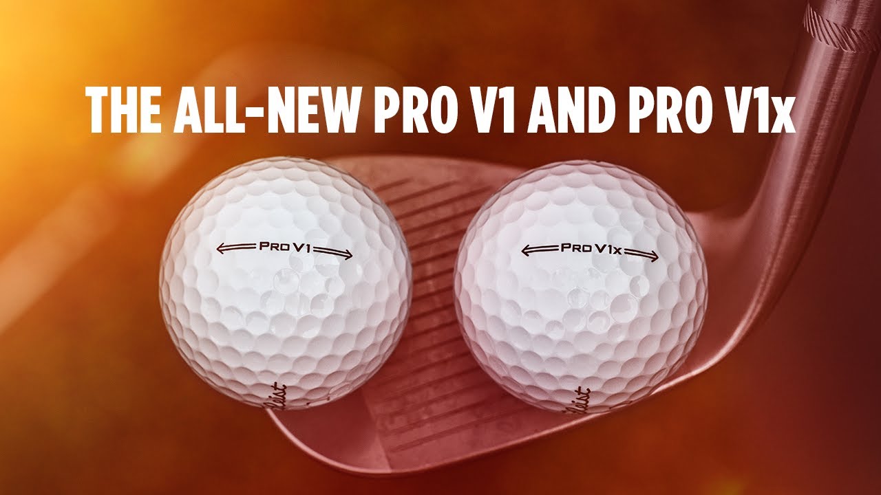 ALL- NEW TITLEIST PRO V1 & PRO V1x – LONGER DISTANCE, INCREASED CONTROL & SOFTER FEEL ALL- NEW TITLEIST PRO V1 & PRO V1x - LONGER DISTANCE, INCREASED CONTROL & SOFTER FEEL
