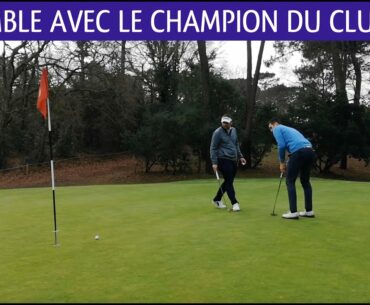 SCRAMBLE AVEC LE CHAMPION DU CLUB (aller)