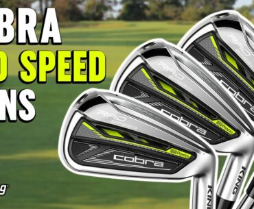 Cobra RAD Speed Irons Review | Trackman Testing & Feedback