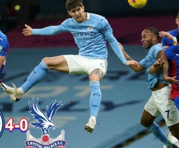 Man City 4-0 Crystal Palace - STONES, STERLING AND A GUNDOGAN WONDERGOAL GIVES CITY 3 POINTS
