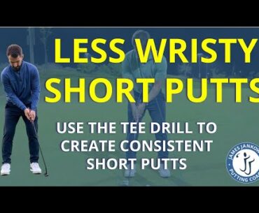 Become LESS WRISTY on short putts with the TEE DRILL  -      JJ Putting : YouTube channel