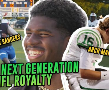 Arch Manning, Shedeur Sanders & MORE Live Up To Their Last Name! The Next Generation Of NFL Royalty!
